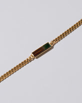 Closeup details of the Fluid Bracelet on light color background.