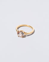 View from the side of the Mallorn Ring on light color background.