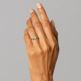 product_details::Moon Phase Ring on model.