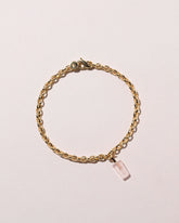 Popsicle Charm - Strawberry on light color background.