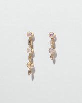 Opalescence Earrings on light color background.
