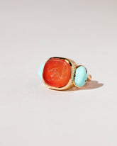 Courage Ring on light color background.