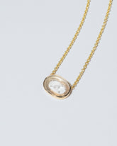 Fidelity Intaglio Seal Necklace on light color background.
