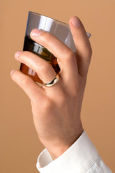 Half Round Band - 6mm on model.