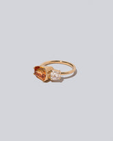 Product photo of Golden Poppy Ring on a light color background