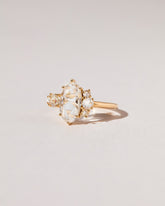 Love Ring on light color background.