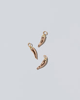 Chili Pepper Charm - Solids on light color background.