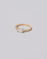 View from the side of the Yesterday Ring on light color background.