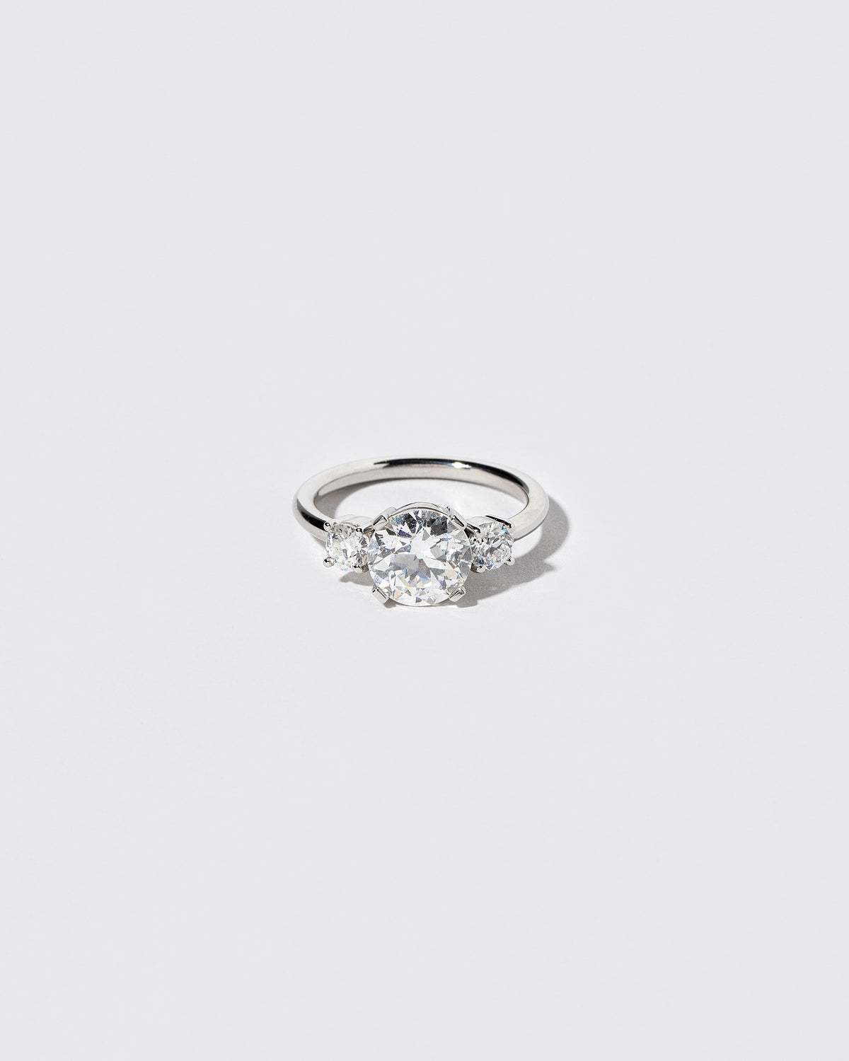 Old European Cut Diamond Ring front facing