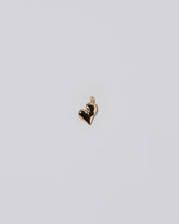 Thousand & One Night Heart Charm on light color background.