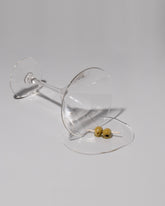 Spills Faux Dirty Martini Spill on light color background.