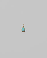 State Shifter Turquoise Pendant on light color background.