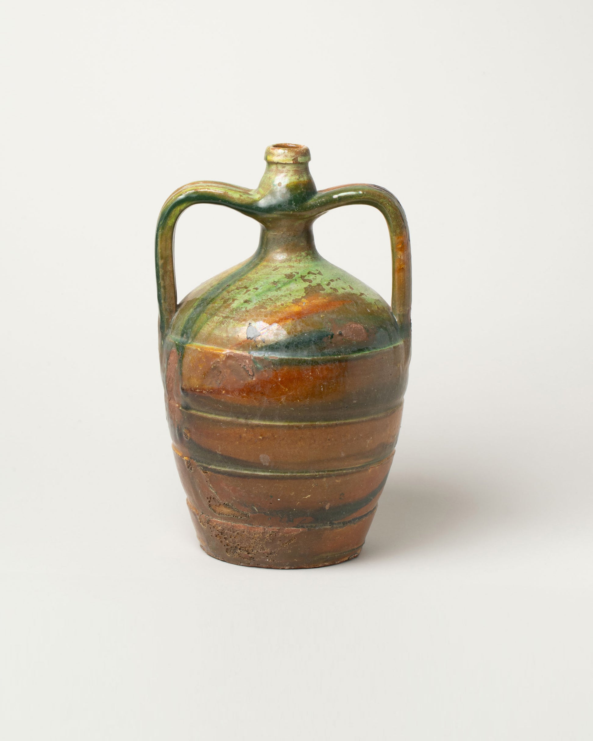 Apotropaia Large Handled Vessel on light color background.