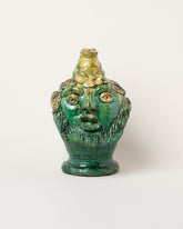 Apotropaia Small Head Jug on light color background.