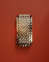 Styled image of the Bower Studios Woven Mirror II.