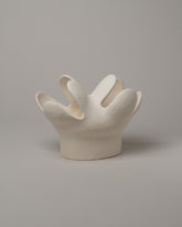 Stephanie Phillips Anemone Vessel on light color background.