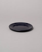 La Ceramica Vincenzo Del Monaco Midnight Dessert Dish on light color background.