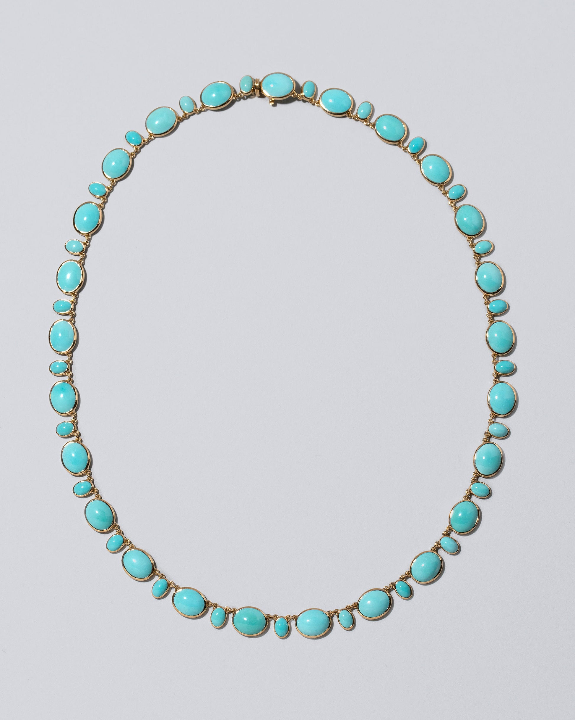 Visualization Necklace on light color background.