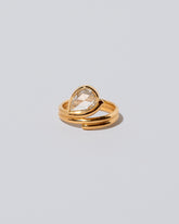 Diamond Light Cutter Ring on light color background.