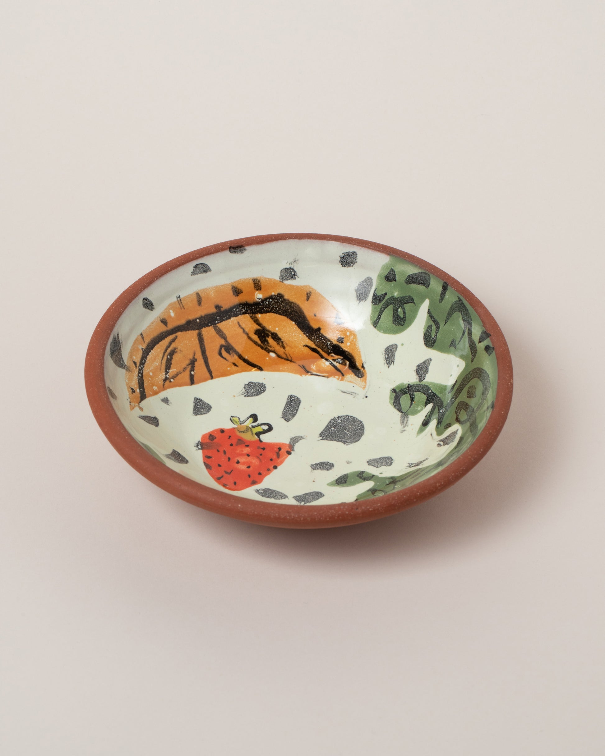 Maggie Boyd Two Clay Small Sides Bowl on light color background.