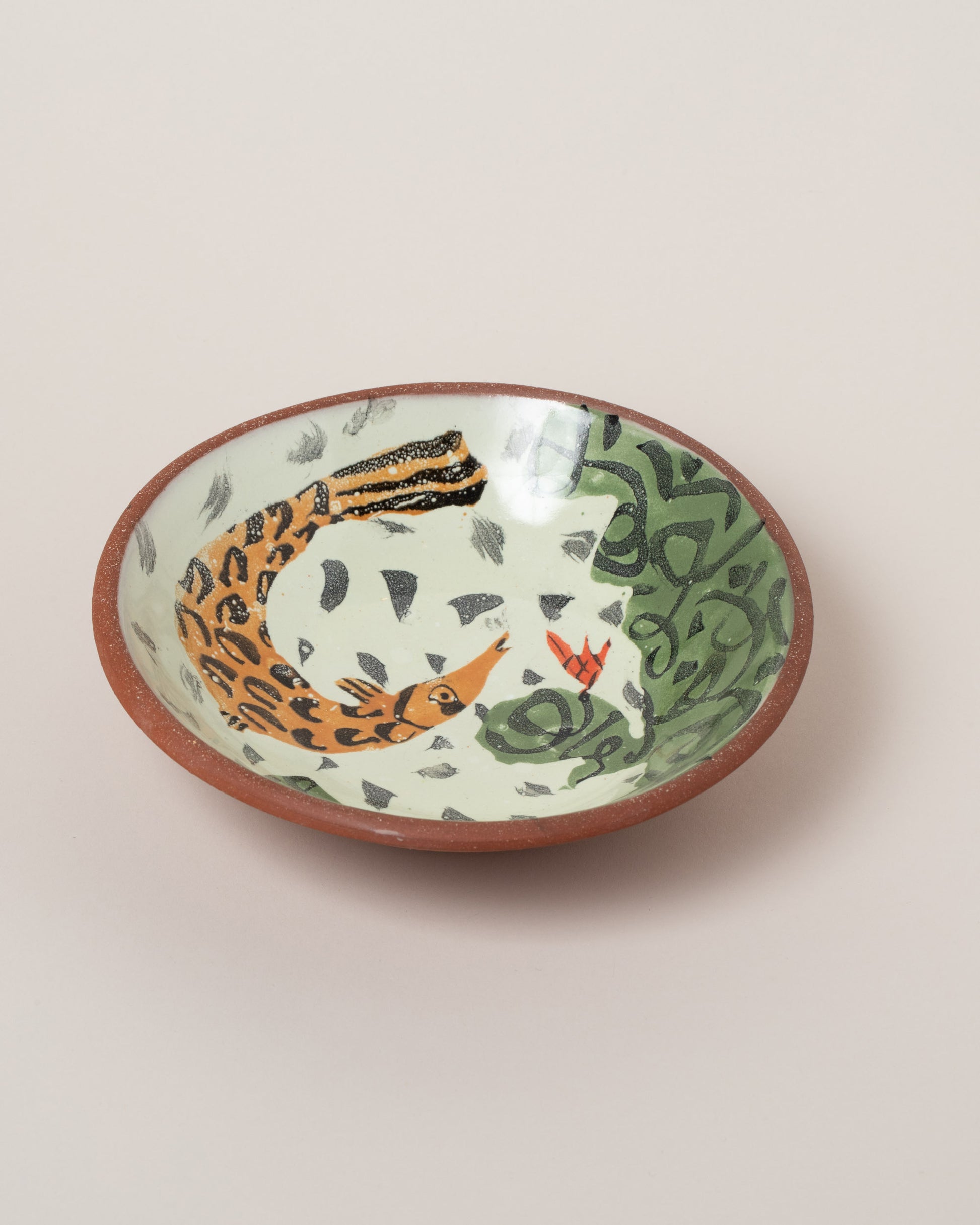 Maggie Boyd Four Clay Small Sides Bowl on light color background.