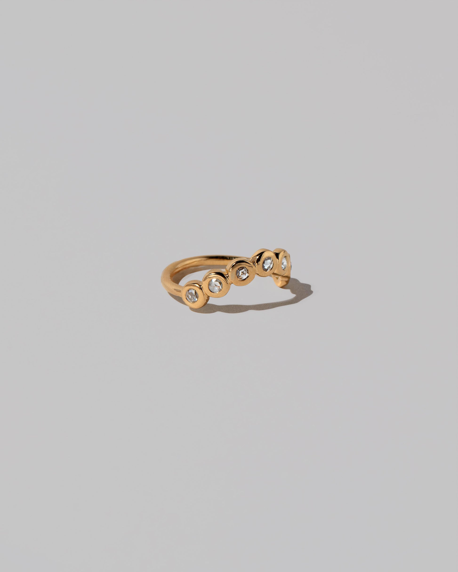 View from the side of the Action Ring on light color background.