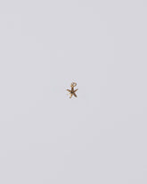 Verve Six Point Star Charm on light color background.