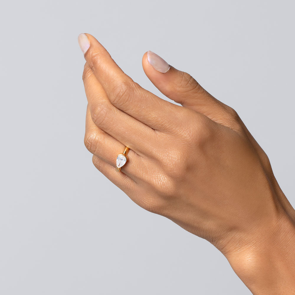 product_details::Effervescence Ring on model.