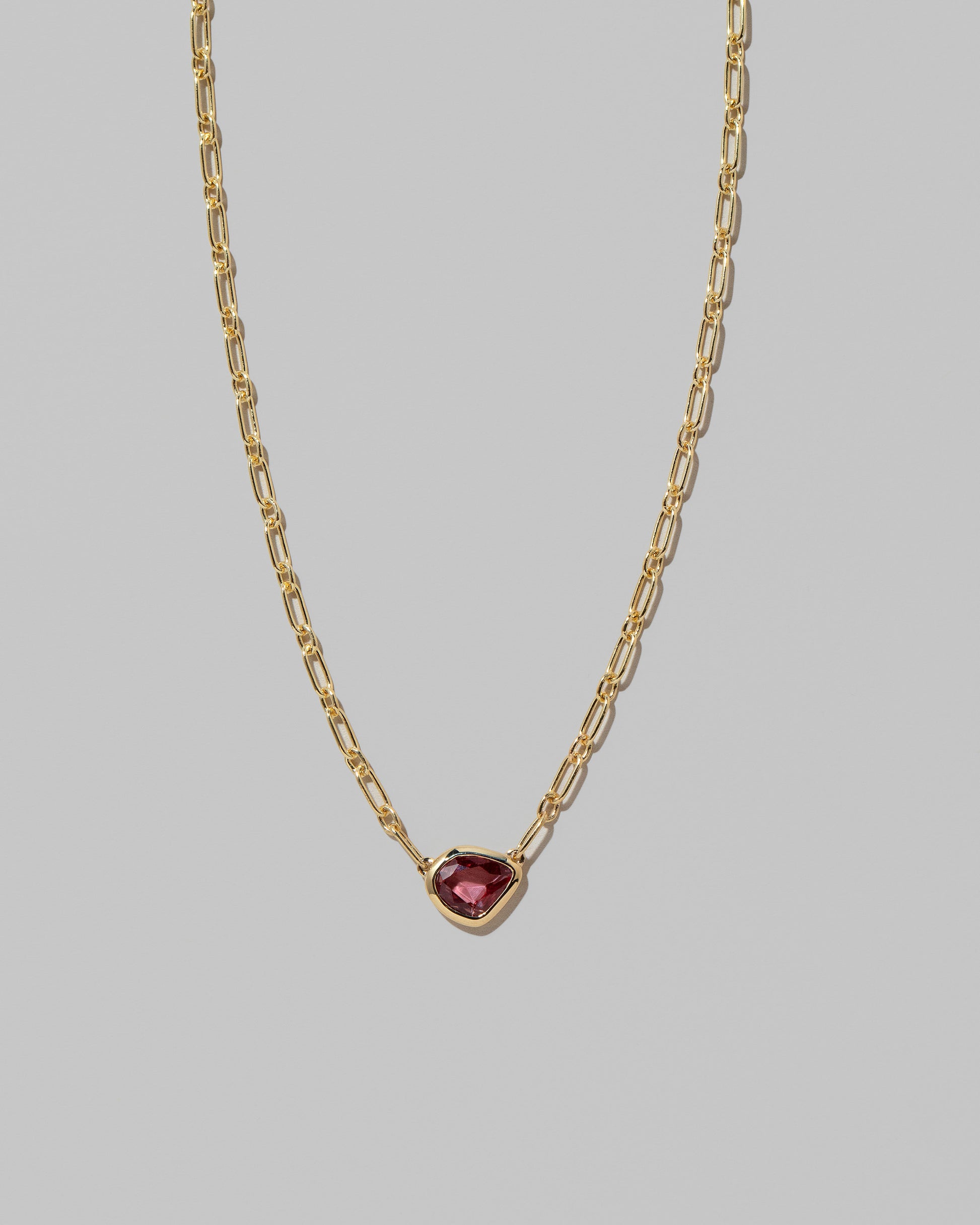 Closeup details of the Northern Lights Necklace 006 on light color background.