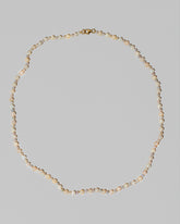 Ula Pearl Necklace 004 on light color background.