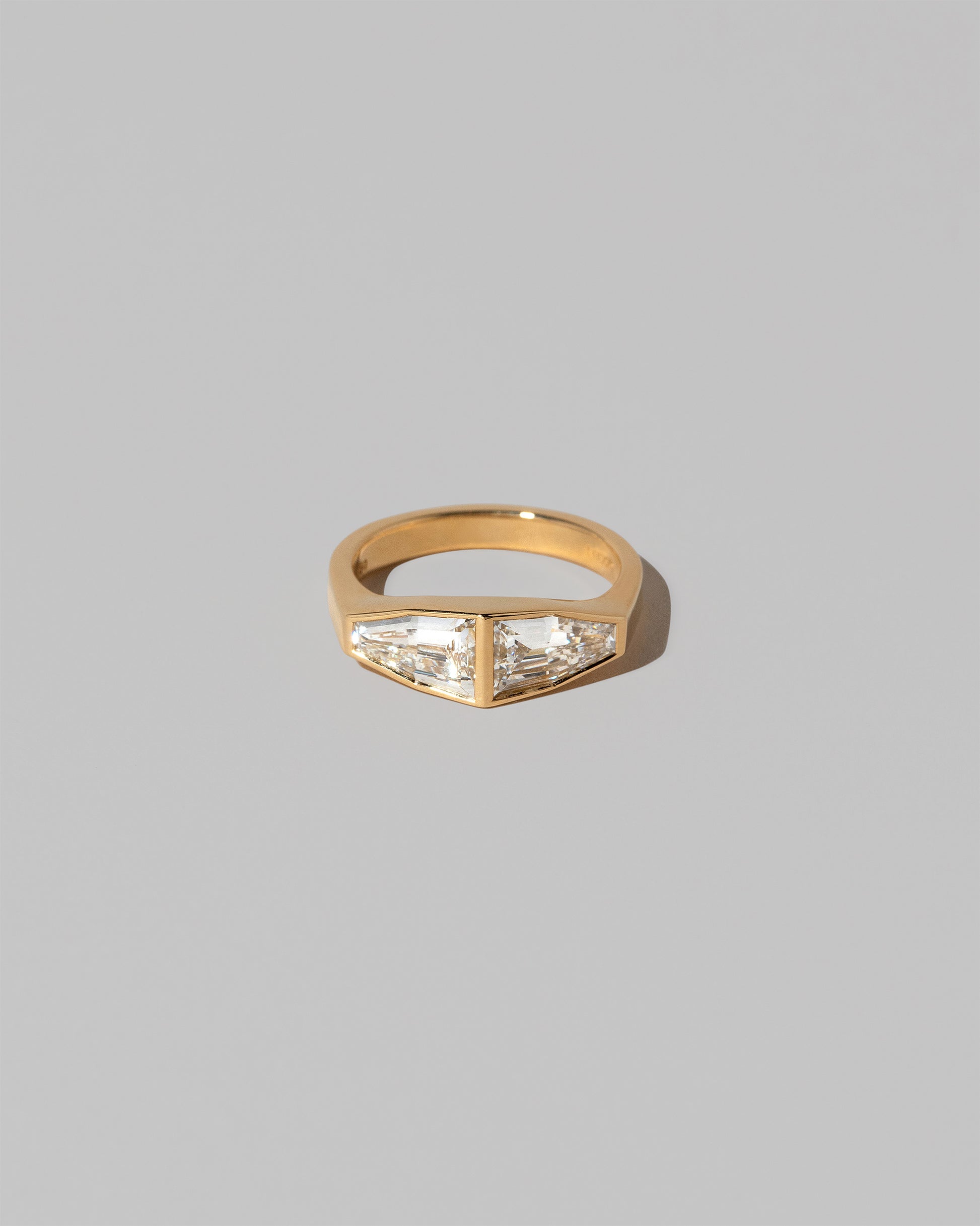 Doppiare Ring on light color background.