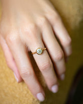 Diamond Wellspring Ring on model.