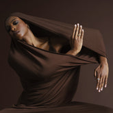 product_details::Entwine Ring and Twist Ring on model.