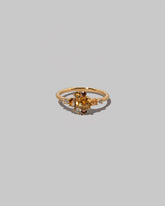 Sapphire Anthea Ring on light color background.