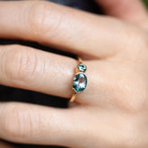 product_details::Begonia Ring on model.