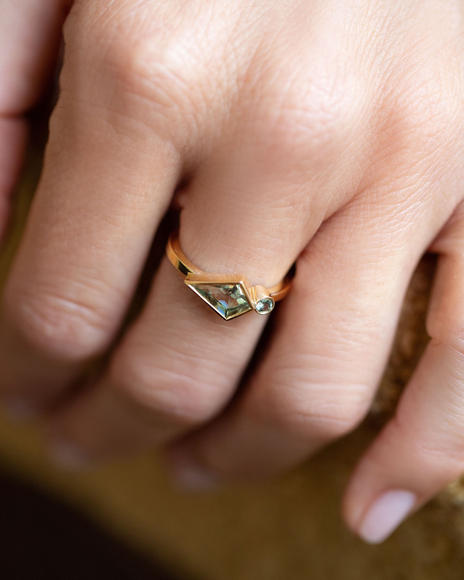 Catasetum Ring on model.