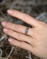 Fritillaria Ring on model.