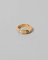 Half Moon Ring on light color background.