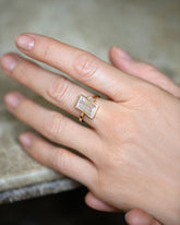 Laelia Ring on model.