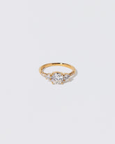 White Diamond Orion Ring on light color background.