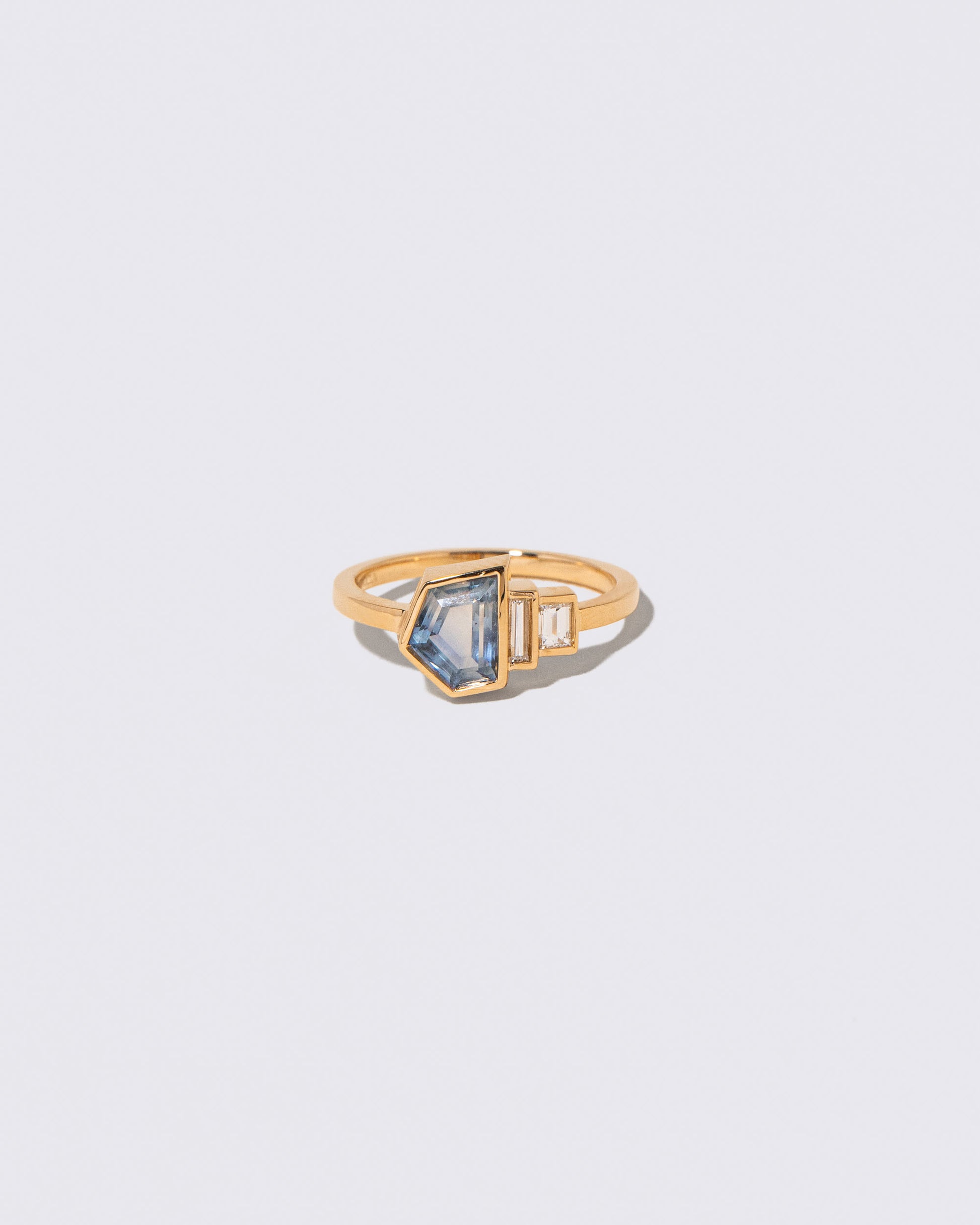 Sun Shower Ring on light color background.