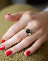 Viburnum Ring on model.