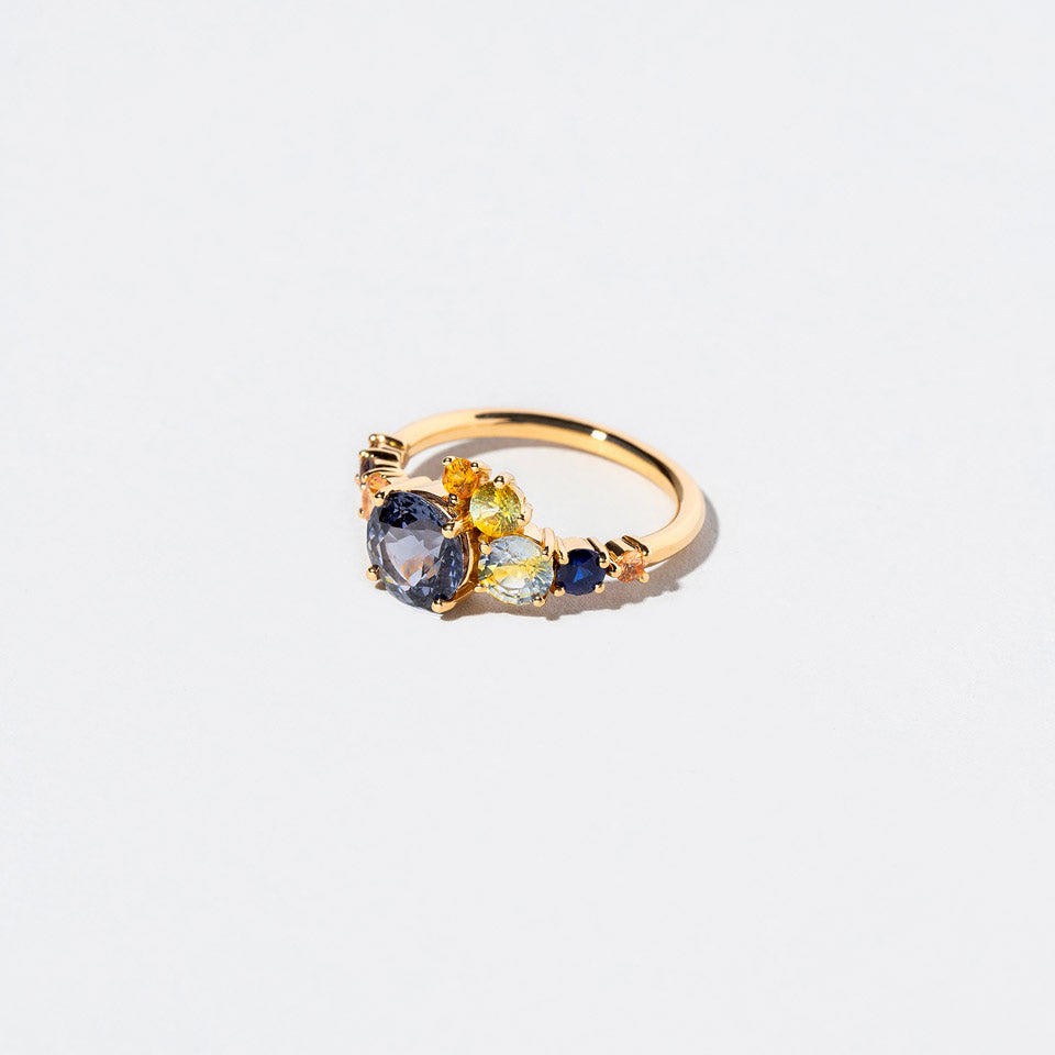 product_details::Super Luna Ring - Spinel on light color background.
