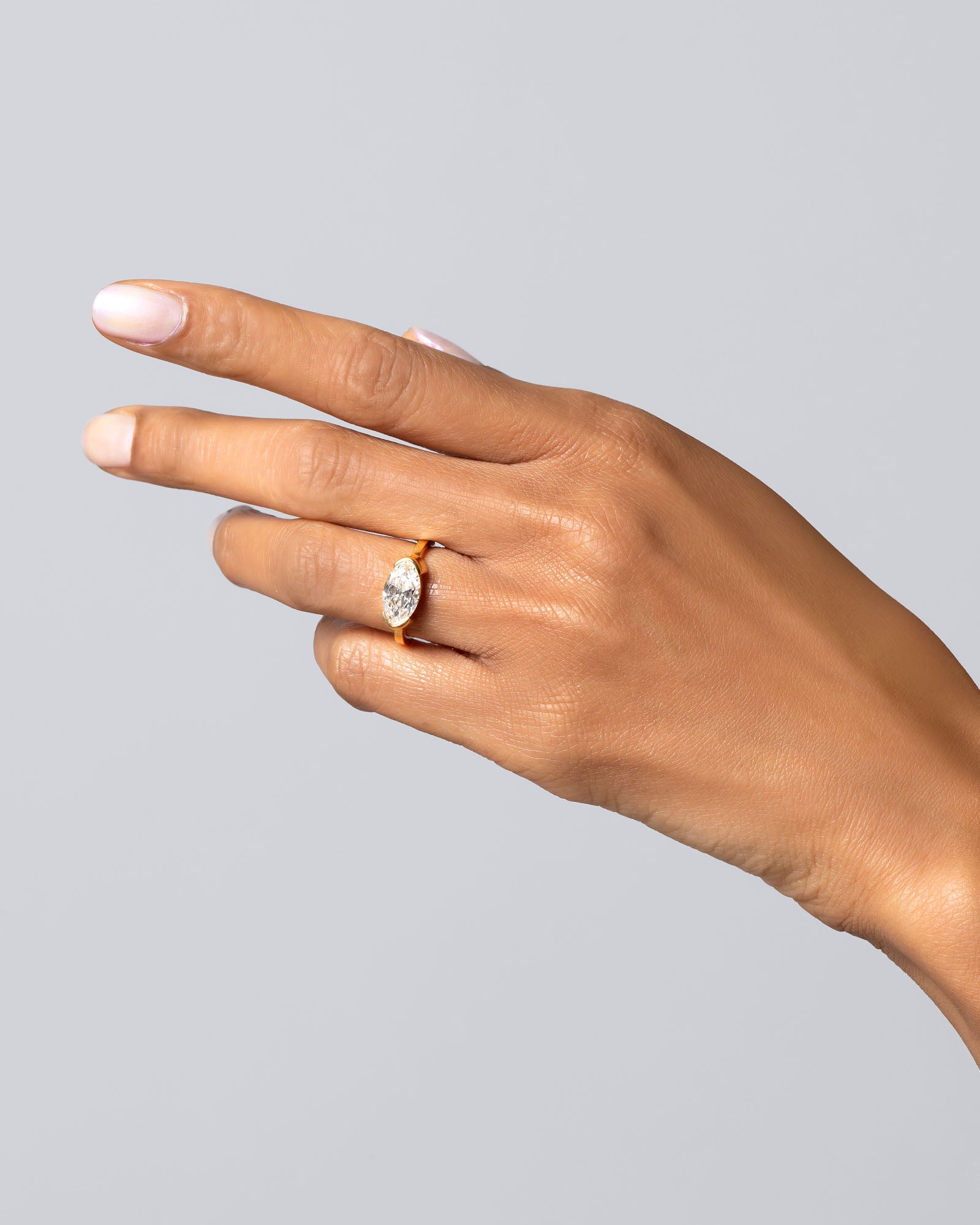 Vivacity Ring on model.