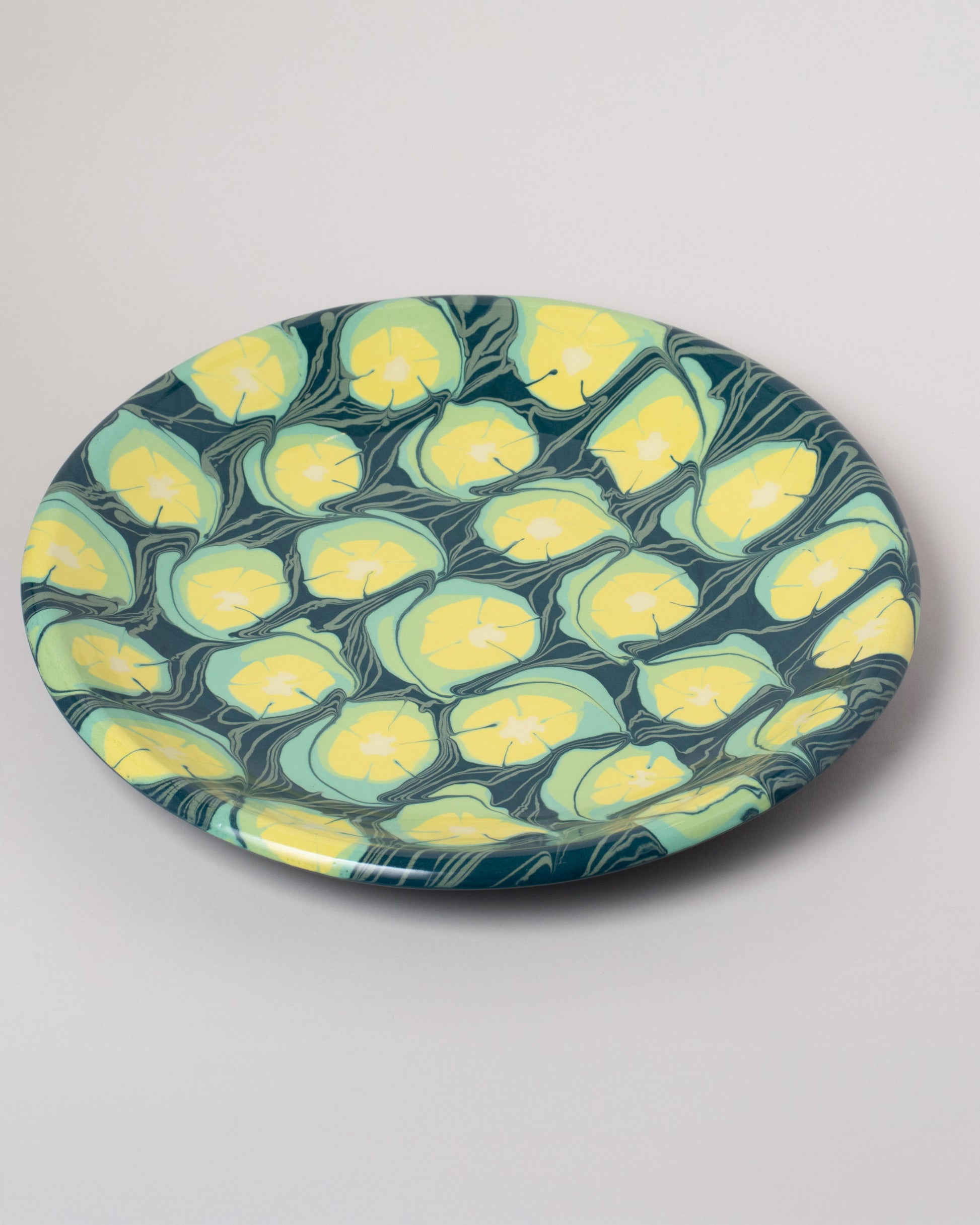 Morgan Levine Clover Platter on light color background.