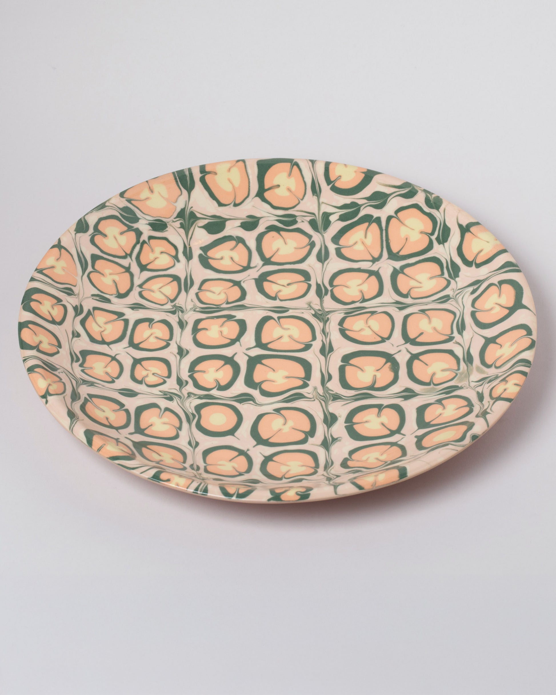 Morgan Levine Pastel Platter on light color background.