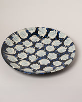 Morgan Levine Midnight Platter on light color background.