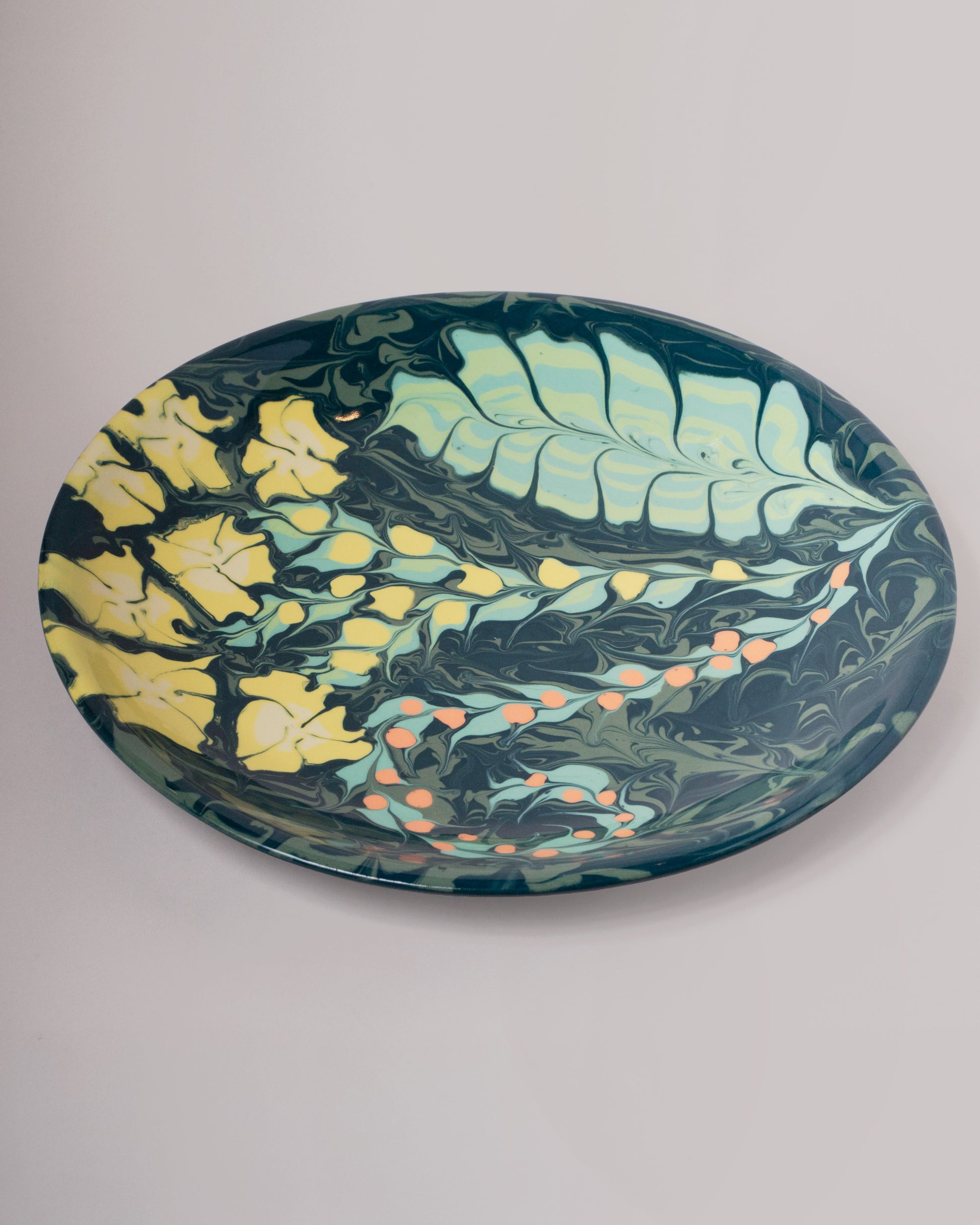 Morgan Levine Bouquet Platter on light color background.