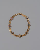 Envelop Bracelet on grey color background.