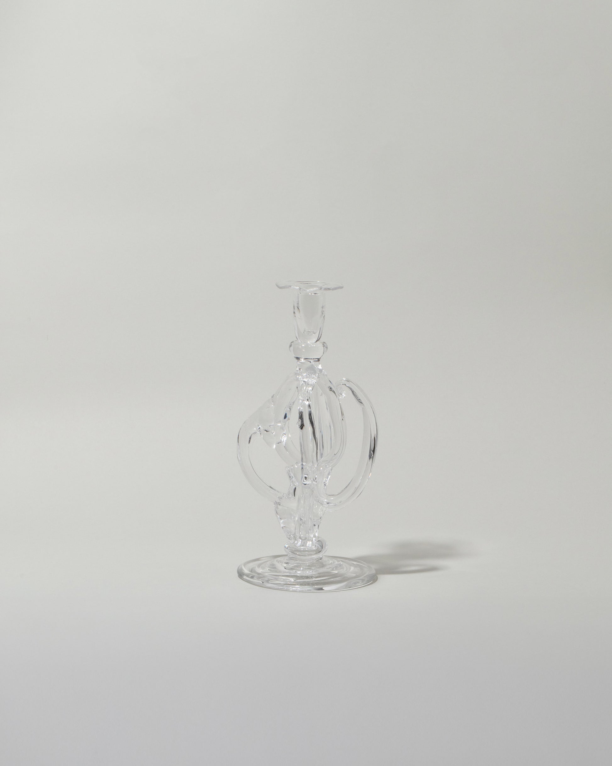 Silje Lindrup Five Glass Candle Holder on light color background.